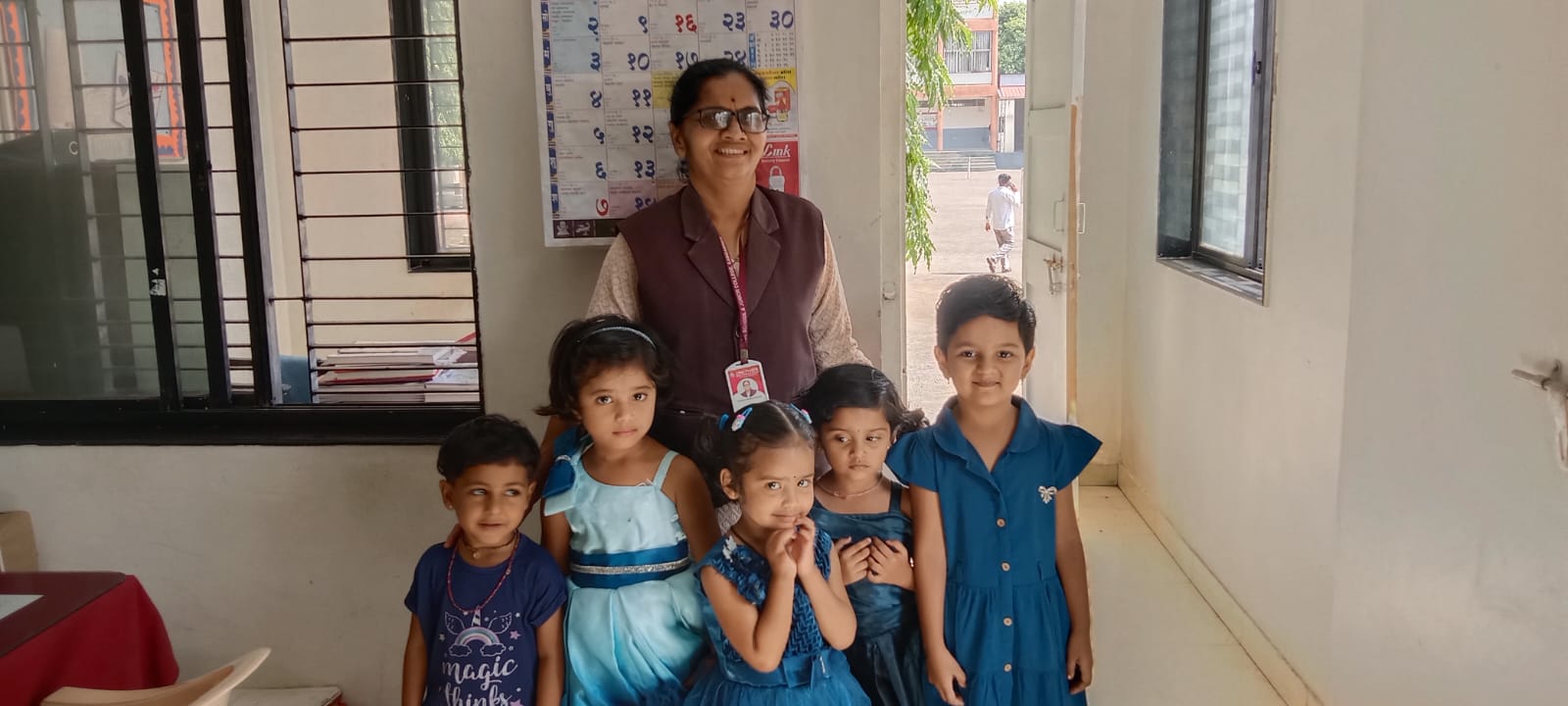  Blue Colour Day Celebration